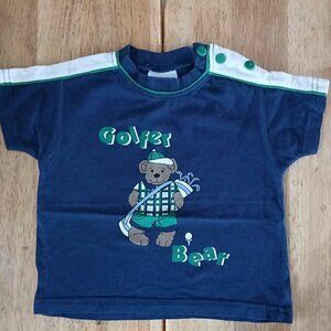 TOPOLINO multi color S/S t-shirt sz 86 EU/18/24 mos. baby boy